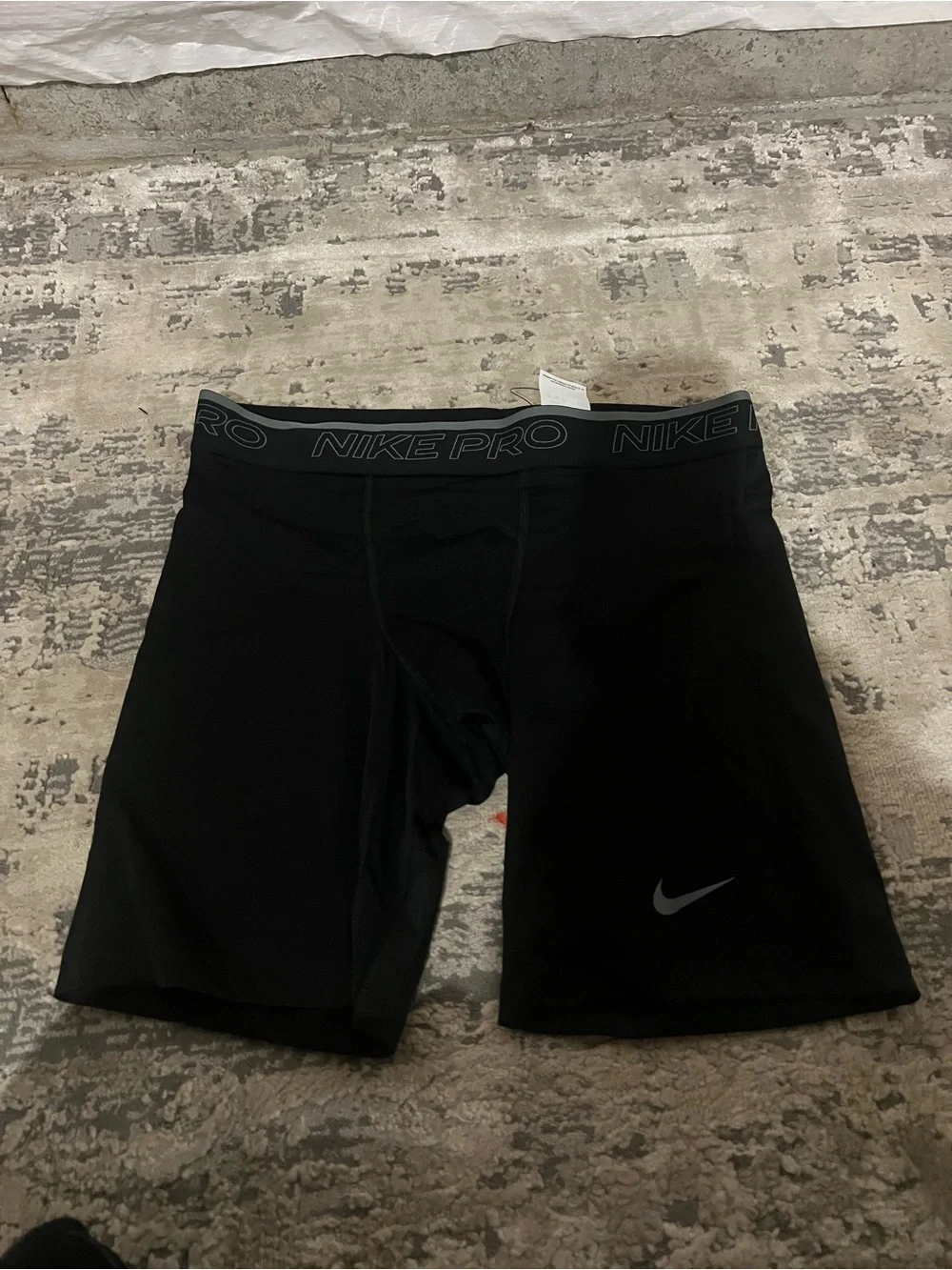 NWT Nike Black Pro Training Compression Bike Shorts Size XL